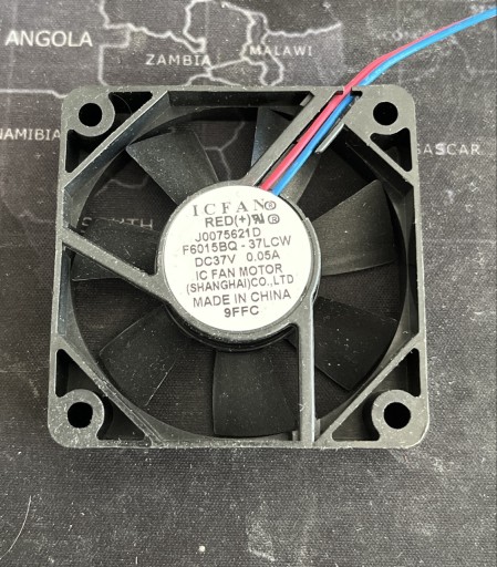 Zdjęcie oferty: Wentylator 60x60 37V 0.05A DC