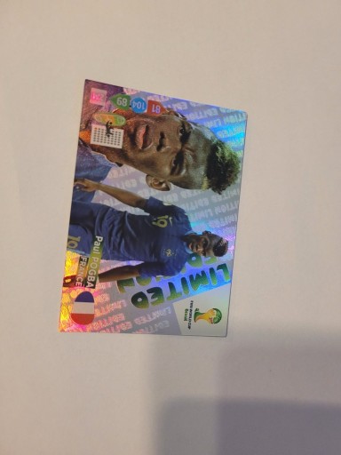 Zdjęcie oferty: Panini Paul Pogba Limited world cup 2014