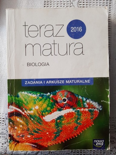 Zdjęcie oferty: Teraz matura 2016 biologia Nowa Era