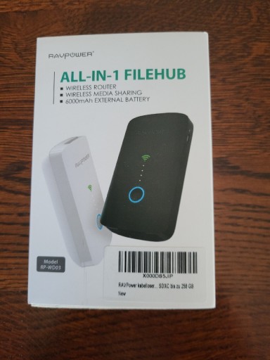 Zdjęcie oferty: Ravpower All-in-1 filehub