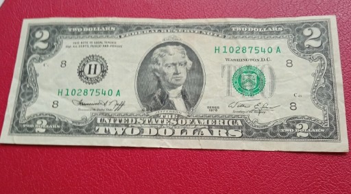 Zdjęcie oferty: Usa 2 dollar 1976 rok