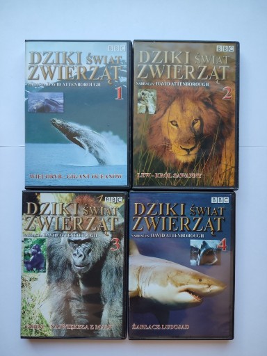 Zdjęcie oferty: Dziki świat zwierząt BBC płyty dvd