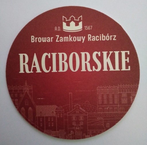 Zdjęcie oferty: Podstawka browar Racibórz RACBG-029