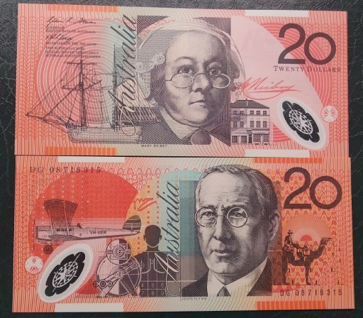 Zdjęcie oferty: Australia 20 dollars UNC 
