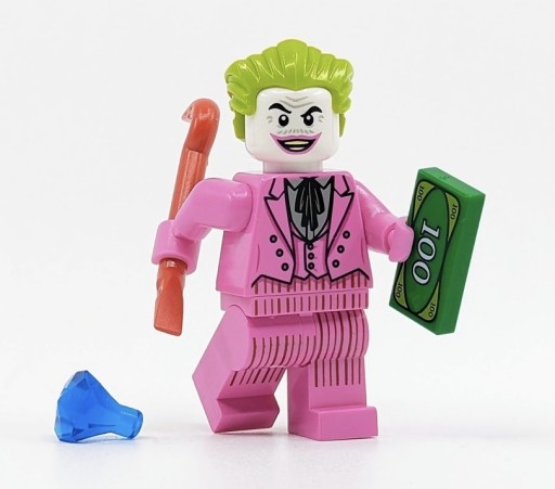 Zdjęcie oferty: LEGO DC - The Joker - Dark Pink Suit NOWE! sh704