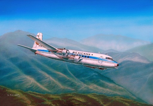 Zdjęcie oferty: Obraz akrylowy DC-6 Mexicana - Seweryn Fleischer