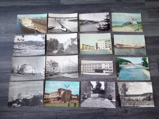 Zdjęcie oferty: zestaw starych pocztówek kartek retro adresowane 4