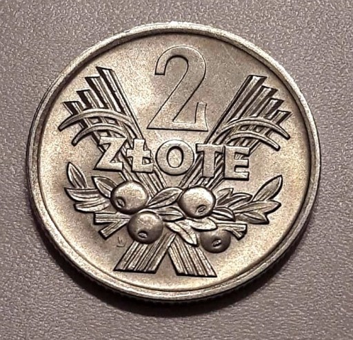 Zdjęcie oferty: Moneta obiegowa prl 2zl jagody 1971 r 