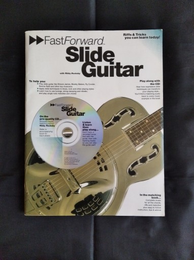 Zdjęcie oferty: Slide guitar with Rikky Rooksby (z płytą CD)