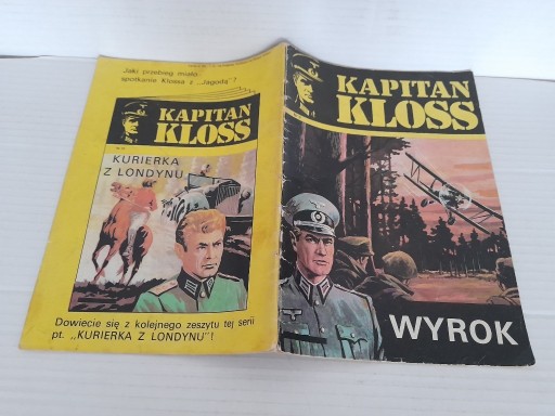 Zdjęcie oferty: Komiks KAPITAN KLOSS WYROK 1987 Nr 9 wydanie 2