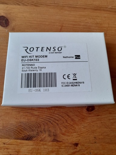 Zdjęcie oferty: Moduł WiFi klimatyzator Rotenso EU-OSK103