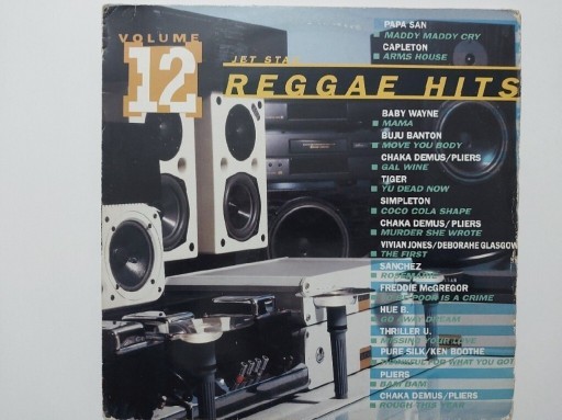 Zdjęcie oferty: Reggae Hits Volume 12 LP   