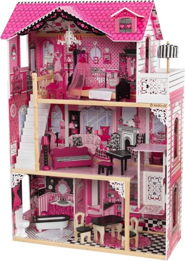 Zdjęcie oferty: Drewniany domek dla lalek KidKraft Amelia