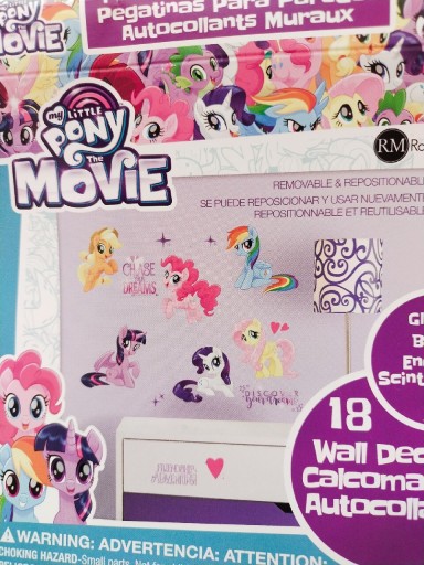 Zdjęcie oferty: My little pony Naklejki Winylowe na Ścianę kucyki