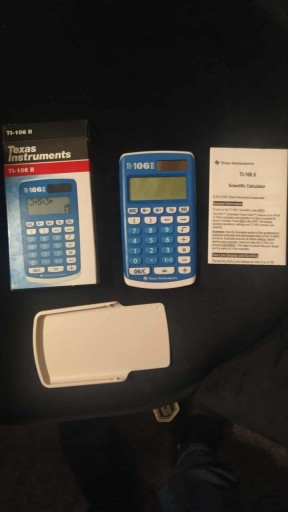 Zdjęcie oferty: Kalkulator Texas Instrumental TI-106 II - Solar Barteru - 2 linę LCD
