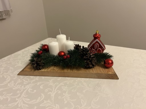 Zdjęcie oferty: Stroik świąteczny bożonarodzeniowy 