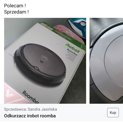 Zdjęcie oferty: Odkurzacz irobot roomba 