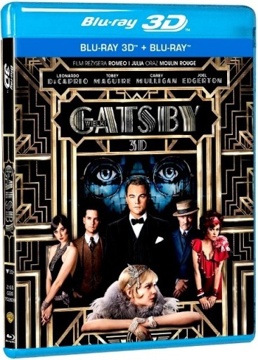 Zdjęcie oferty: WIELKI GATSBY [BLU-RAY 3D + BLU-RAY] 