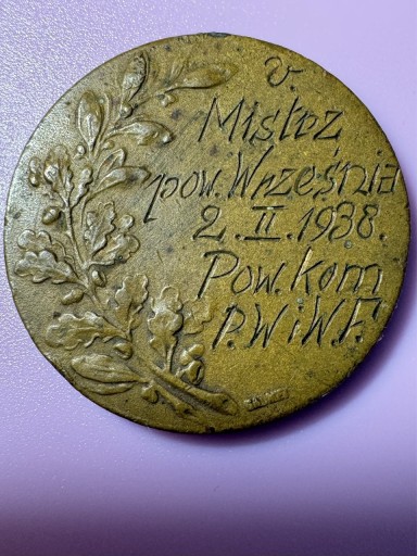 Zdjęcie oferty: Medal zwycięzcy w zawodach bokserskich we Wrześni