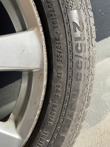 Zdjęcie oferty: Felga Toyota 5x114,3 z oponą