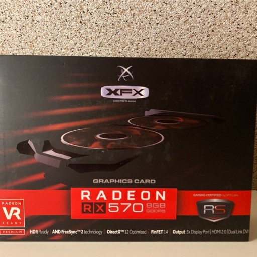 Zdjęcie oferty: Karta XFX Radeon RX 570 RS XXX Edition 8 GB GDDR5