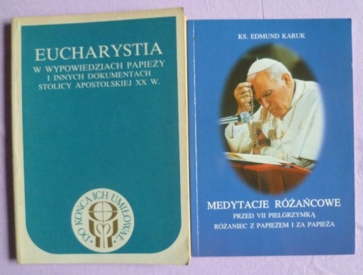Zdjęcie oferty: Eucharystia w wypowiedziach - Medytacje różańcowe