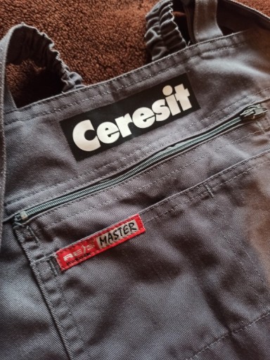 Zdjęcie oferty: Spodnie robocze na szelkach Ceresit r. XL