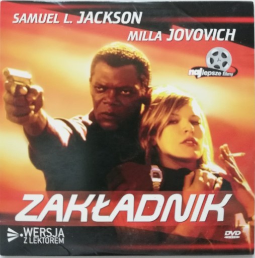 Zdjęcie oferty: Zakładnik DVD Samuel L. Jackson, Milla Jovovich
