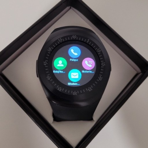 Zdjęcie oferty: Smartwatch MEDIA-TECH Round Watch GSM MT855 Czarny