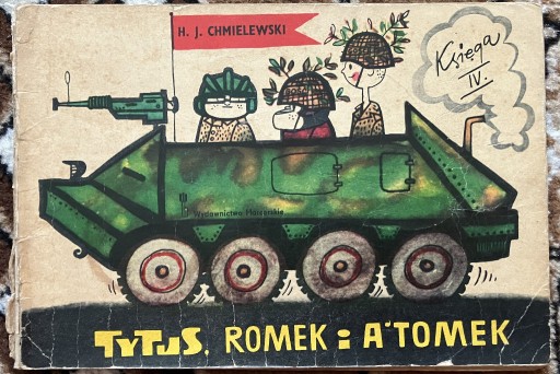 Zdjęcie oferty: Tytus, Romek i A'Tomek - księga IV, wydanie I, 1969 r.