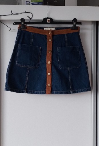 Zdjęcie oferty: Spódnica jeansowa mini Bershka rozm.S/M