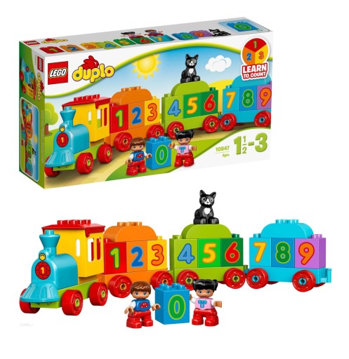Zdjęcie oferty: Lego duplo pociąg z cyferkami.