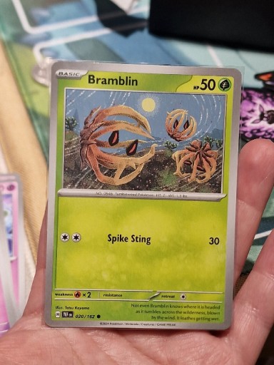 Zdjęcie oferty: Bramblin (TEF 020) Temporal Forces Karta Pokemon