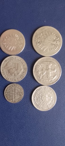 Zdjęcie oferty: Srebrne niemieckie/pruskie monety