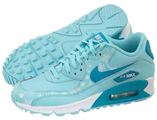 Zdjęcie oferty: Buty Nike Air Max 90 Sneakersy dziewczęce Błękitne