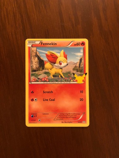 Zdjęcie oferty: Karta Pokemon McDonalds Fennekin 14/25