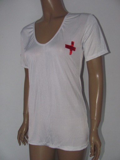 Zdjęcie oferty: pielęgniarka strój top tunika przebranie kostium M