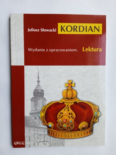 Zdjęcie oferty: Kordian z opracowaniem - Juliusz Słowacki