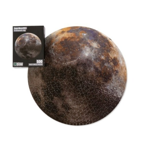 Zdjęcie oferty: Puzzle okrągłe Księżyc 500  SuperMoon2021