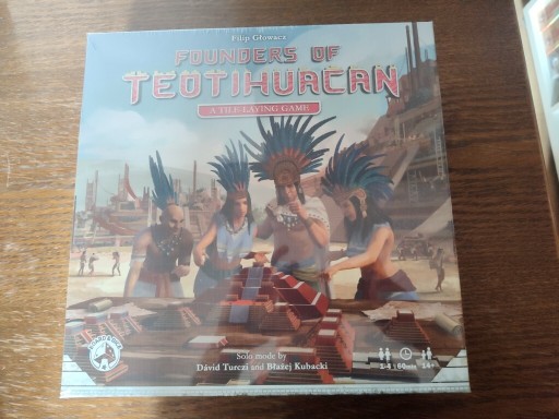 Zdjęcie oferty: founders of teotihuacan nowa gra planszowa angielska, niezależna językowo