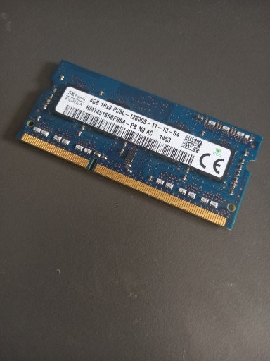 Zdjęcie oferty: Pamięć RAM SK Hynix KOREA 4GB DDR3L