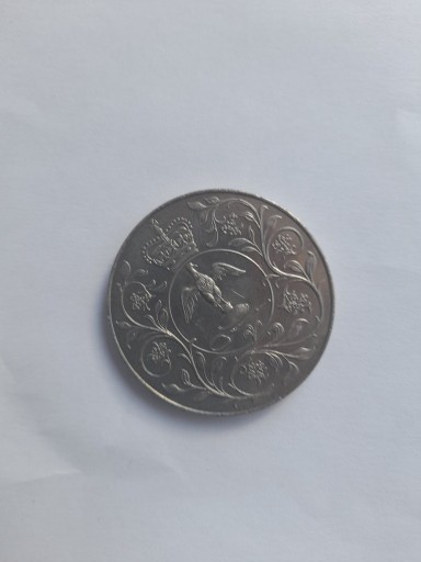 Zdjęcie oferty: 25 pensów Moneta 20 lat panowania Elżbiety II