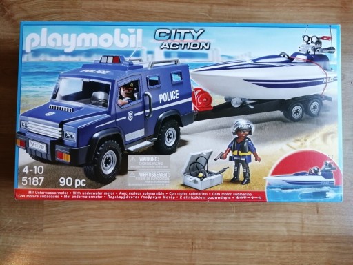 Zdjęcie oferty: Playmobil City Action Policyjna terenówka 5187