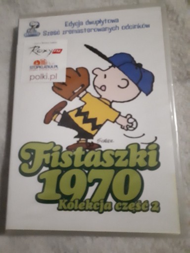 Zdjęcie oferty: Fistaszki 1970 część 2 Charlie Brown 2 DVD