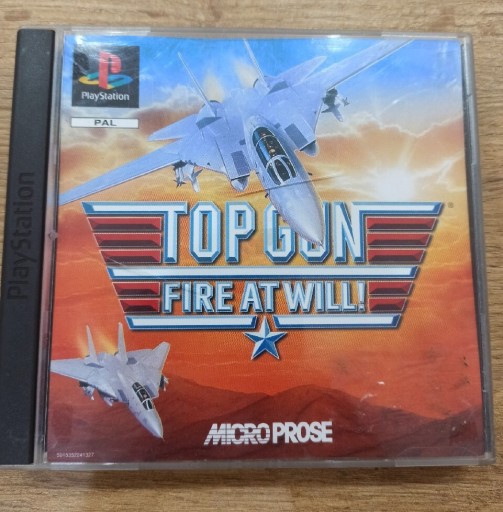 Zdjęcie oferty: Top Gun Fire At Will! PlayStation PSX 3xA