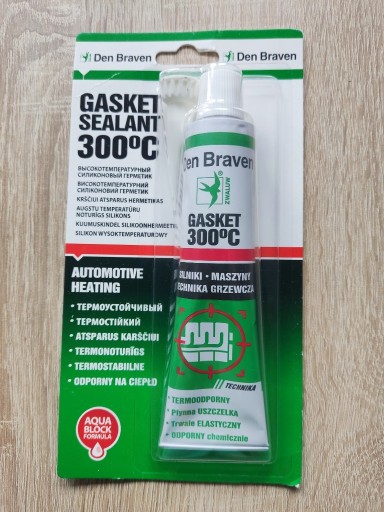 Zdjęcie oferty: Silikon wysokotemperaturowy Gasket 80ml