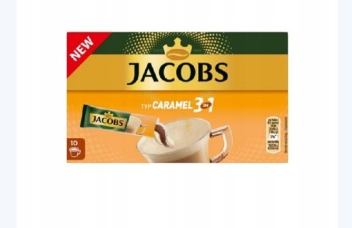 Zdjęcie oferty: Kawa Jacobs carmel w saszetkach 3w1 10 szt w opako