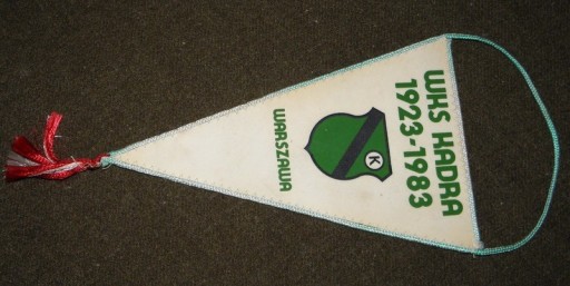 Zdjęcie oferty: Proporczyk WKS KADRA Warszawa Rembertów 1983 r