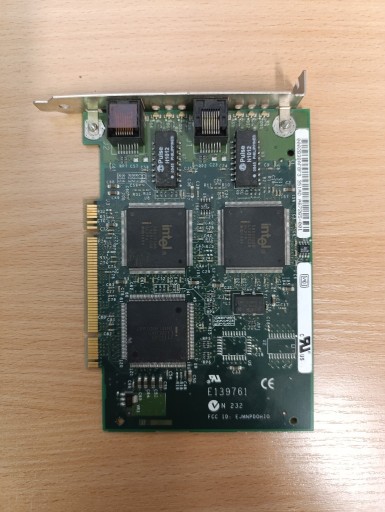 Zdjęcie oferty: RETRO Karta sieciowa Intel Fast Eth 2x 100MBs PCI