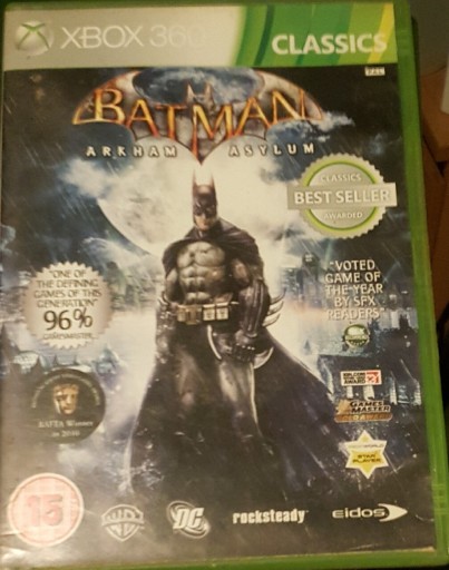 Zdjęcie oferty: Batman Arkham Asylum XBOX 360